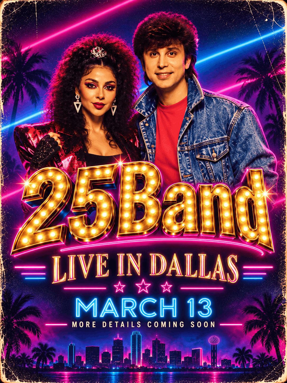 25Band live in Dallas — March 13